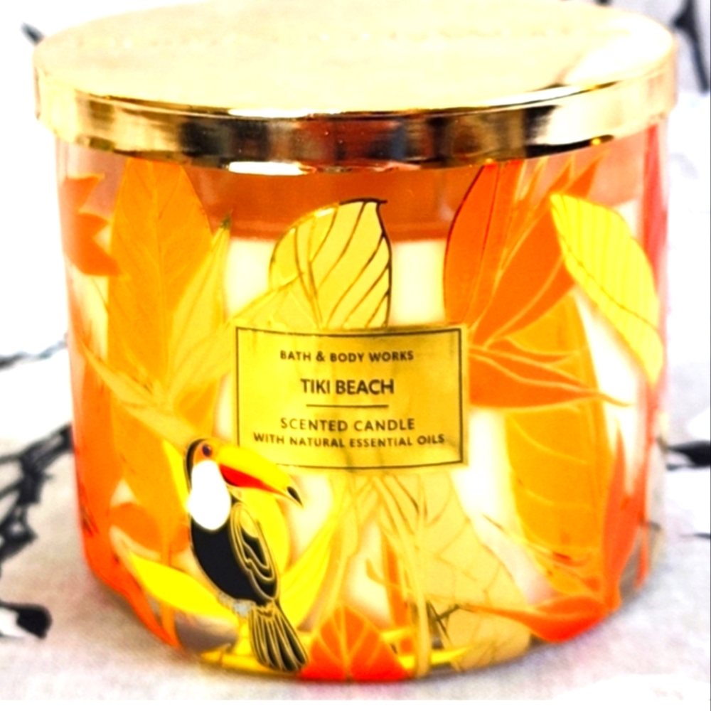 Bath and Body Works 3-Wick Candle Tiki Beach 14.5 oz